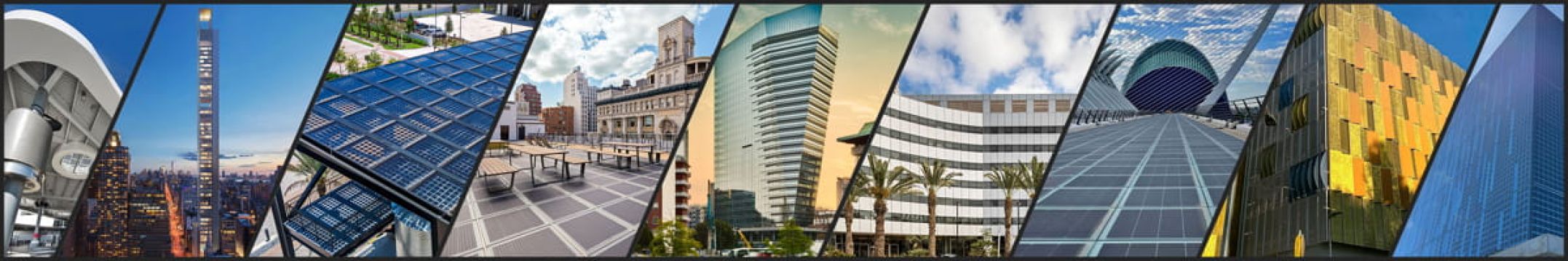Carrusel de imágenes de distintos proyectos de Onyx Solar