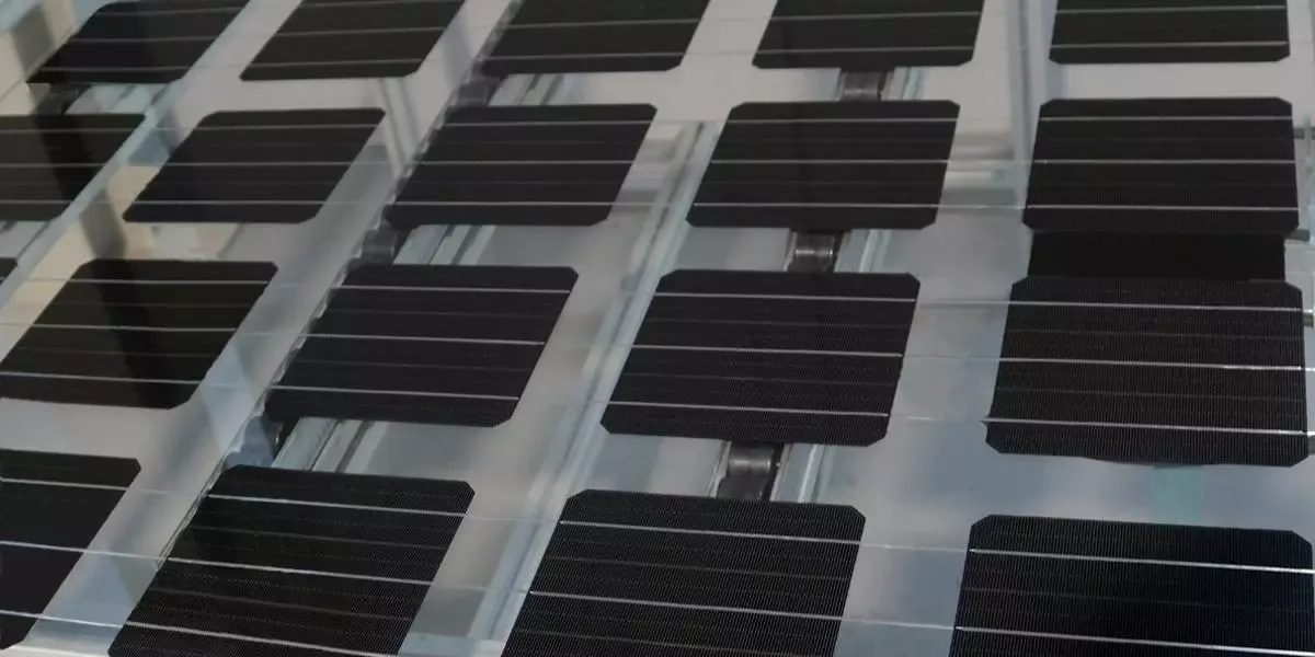Detalles del vidrio fotovoltaico de silicio cristalino para Sonae Sierra