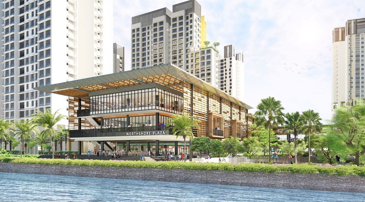  Visión general del Centro comercial Plaza II con un lucernario fotovoltaico de silicio cristalino de Onyx Solar